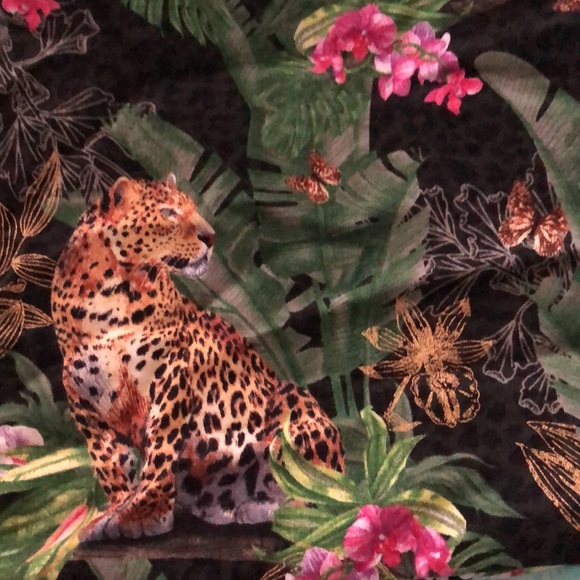 Mexican inspired scraps of fabric. Frida Kahlo, jaguars, and nopales (cactus). - Picture 4 of 6